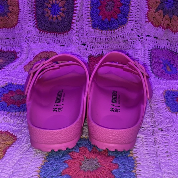 Birkenstock Pink Arizona Sandle - Women’s Size 8 - Picture 3 of 5